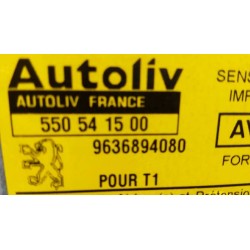 Recambio de centralita airbag para peugeot 206 berlina xt referencia OEM IAM 9636894080 550541500 