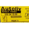 Recambio de centralita airbag para peugeot 206 berlina xt referencia OEM IAM 9636894080 550541500 