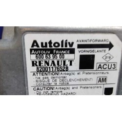 Recambio de centralita airbag para renault scenic (ja..) 1.9 dci century referencia OEM IAM 8200117652B 600639500 