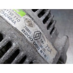 Recambio de alternador para renault clio ii fase i (b/cbo) 1.2 alize referencia OEM IAM 8200060816  
