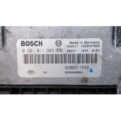 Recambio de centralita motor uce para renault laguna ii (bg0) luxe privilege referencia OEM IAM 0281011969810 8200311539 8200440