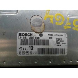 Recambio de centralita motor uce para citroen xsara berlina 1.6i 16v sx referencia OEM IAM 9638765980 0281206606 