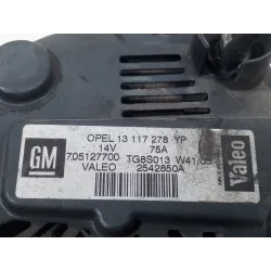Recambio de alternador para opel corsa c blue line referencia OEM IAM 13117278YP  