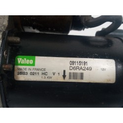 Recambio de motor arranque para opel corsa c club referencia OEM IAM 09115191  