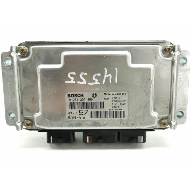 Recambio de centralita motor uce para citroen c3 pluriel 1.6 16v sensodrive referencia OEM IAM 9650347880 0261207860 ME74457