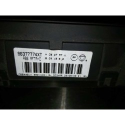 Recambio de mando calefaccion / aire acondicionado para citroen c3 pluriel 1.6 16v sensodrive referencia OEM IAM 96377774XT  