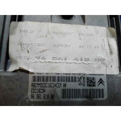 Recambio de centralita motor uce para peugeot 307 (s1) xs referencia OEM IAM 9656161880 9644692380 EDC16C34