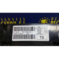 Recambio de mando calefaccion / aire acondicionado para peugeot 307 (s1) xr clim referencia OEM IAM 96430991  