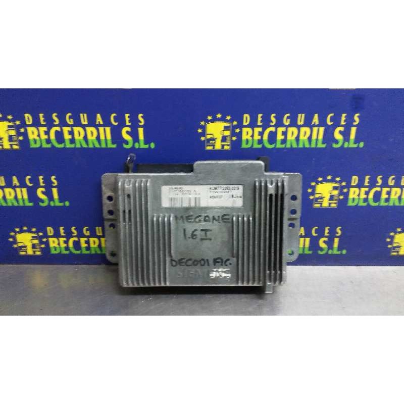 Recambio de centralita motor uce para renault megane i scenic (ja0) 1.6e rn referencia OEM IAM HOM7700860319 S105300103B 7700102 Recambio de centralita motor uce para renault megane i scenic (ja0) 1.6e rn referencia OEM IAM HOM7700860319 S105300103B 7700102