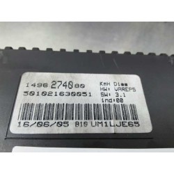 Recambio de cuadro instrumentos para citroen c8 2.2 hdi exclusive captain chairs referencia OEM IAM 1486274080 501021630051 