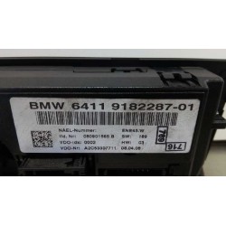 Recambio de mando calefaccion / aire acondicionado para bmw serie 1 berlina (e81/e87) 118d referencia OEM IAM 6411818228701  