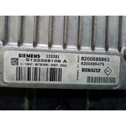 Recambio de centralita motor uce para renault megane ii familiar emotion referencia OEM IAM 8200565863 8200495479 S122326108A