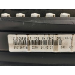 Recambio de cuadro instrumentos para citroen xsara picasso 2.0 hdi referencia OEM IAM 965166380  
