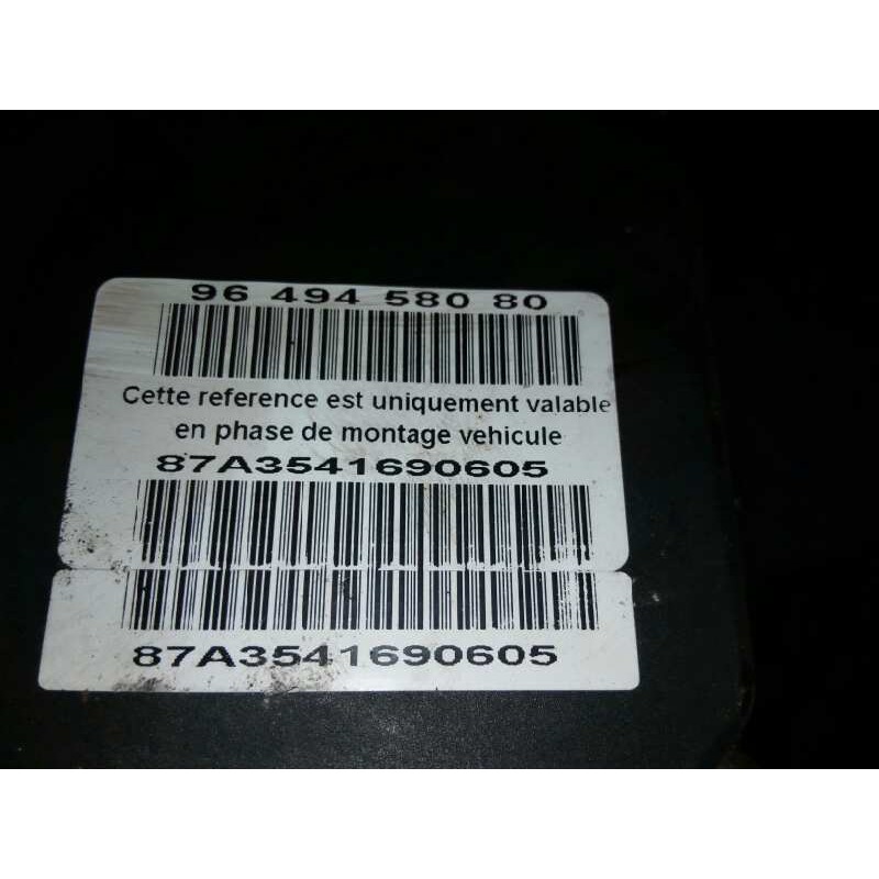 Recambio de abs para peugeot 307 break / sw (s1) sw pack referencia OEM IAM 9649458080 0265234140 Recambio de abs para peugeot 307 break / sw (s1) sw pack referencia OEM IAM 9649458080 0265234140
