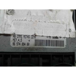 Recambio de centralita motor uce para citroen c4 berlina vtr plus referencia OEM IAM 9657489480 RBCMMEME745CEM0 