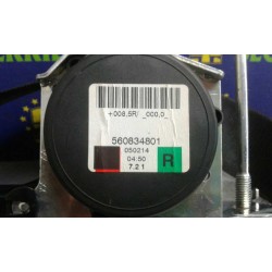 Recambio de cinturon seguridad delantero derecho para opel astra h berlina elegance referencia OEM IAM 560834801  