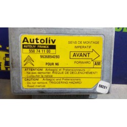 Recambio de centralita airbag para citroen xsara coupe 1.9 d vtr referencia OEM IAM 9636894280 550741100 