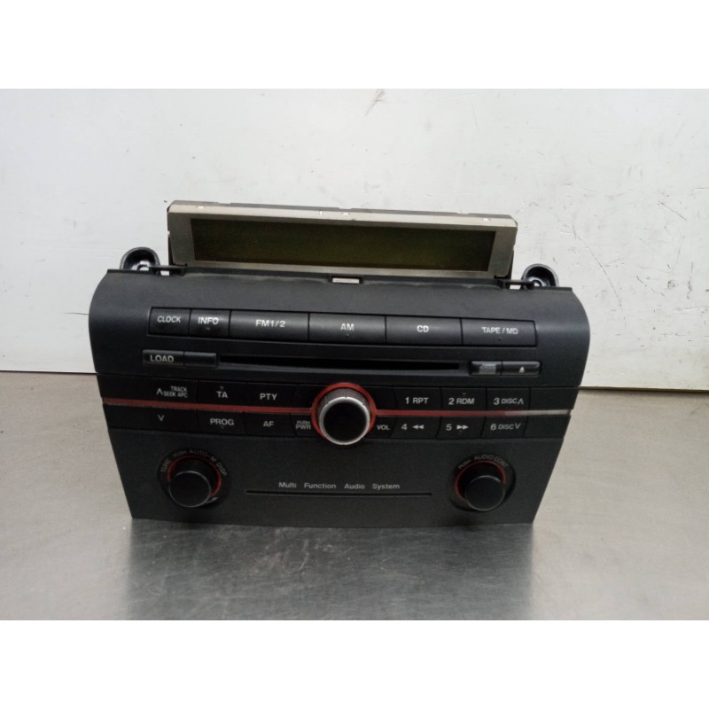 Recambio de sistema audio / radio cd para mazda 3 berlina (bk) 1.6 crdt active referencia OEM IAM BP4M66950A  