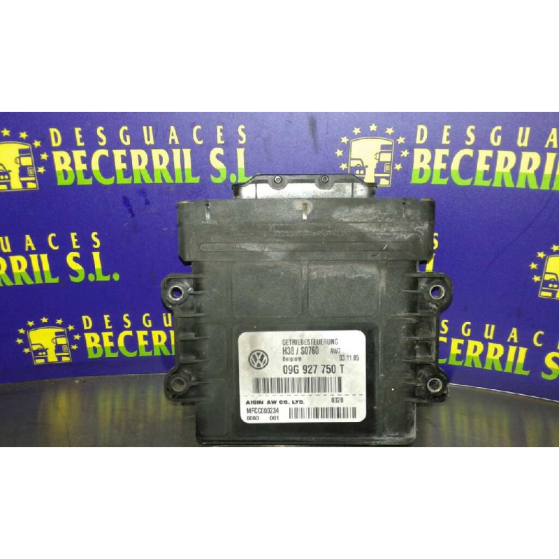 Recambio de centralita cambio automatico para volkswagen passat berlina (3c2) highline referencia OEM IAM 09G927750T 09G927750T Recambio de centralita cambio automatico para volkswagen passat berlina (3c2) highline referencia OEM IAM 09G927750T 09G927750T