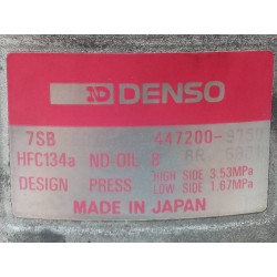Recambio de compresor aire acondicionado para bmw serie 5 berlina (e39) 525tds referencia OEM IAM 4472009750  