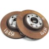 Recambio de disco freno delantero para renault clio ii fase ii (b/cb0) authentique referencia OEM IAM   