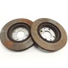 Recambio de disco freno delantero para renault clio ii fase ii (b/cb0) authentique referencia OEM IAM   