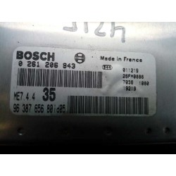 Recambio de centralita motor uce para peugeot 307 (s1) xs referencia OEM IAM 0261206943 9638765680 