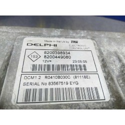 Recambio de centralita motor uce para renault modus authentique referencia OEM IAM 8200398934 8200449080 