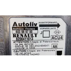 Recambio de centralita airbag para renault scenic ii 1.5 dci diesel referencia OEM IAM 8200411013 603989700 