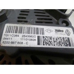 Recambio de alternador para dacia sandero podium referencia OEM IAM 8200667608  