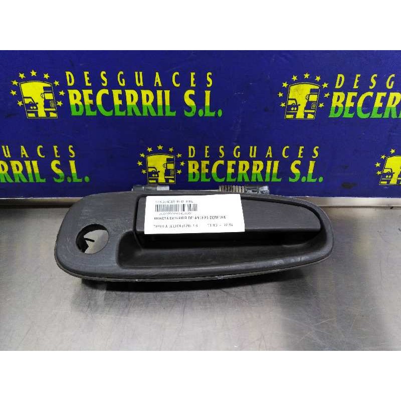Recambio de maneta exterior delantera derecha para toyota celica (t20) 1.8 referencia OEM IAM Recambio de maneta exterior delantera derecha para toyota celica (t20) 1.8 referencia OEM IAM