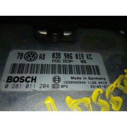 Recambio de centralita motor uce para volkswagen passat variant (3b5) comfortline syncro / 4motion referencia OEM IAM 038906019K