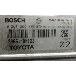 Recambio de centralita motor uce para peugeot 107 básico referencia OEM IAM 0261208702 896610H022 