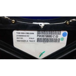 Recambio de cuadro instrumentos para peugeot 307 (s1) xr referencia OEM IAM P9636708880 9636708880 