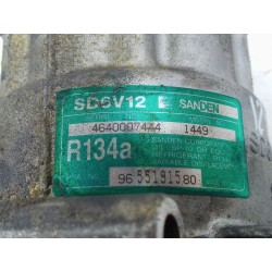 Recambio de compresor aire acondicionado para peugeot 206 berlina x-line referencia OEM IAM 9655191580  