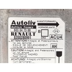 Recambio de centralita airbag para renault megane ii berlina 5p authentique referencia OEM IAM  603047300 