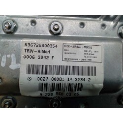 Recambio de airbag lateral trasero izquierdo para mercedes clase s (w220) berlina 320 cdi (220.026) referencia OEM IAM A22086003