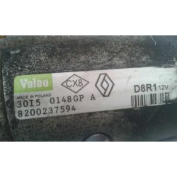 Recambio de motor arranque para renault espace iv (jk0) dynamique referencia OEM IAM 8200237594 D8R1 