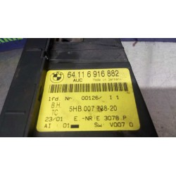 Recambio de mando climatizador para bmw serie 3 berlina (e46) 320d referencia OEM IAM 64116916882 6916882 5HB00773820