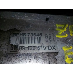 Recambio de intercooler para opel zafira a 2.0 dti referencia OEM IAM 09129519  
