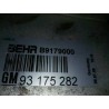 Recambio de intercooler para opel zafira a blue line referencia OEM IAM 93175282  