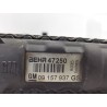 Recambio de radiador agua para opel zafira a elegance referencia OEM IAM 09157937GS  