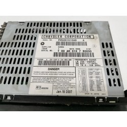 Recambio de sistema audio / radio cd para chrysler voyager (rg) 2.5 crd se referencia OEM IAM P05091610AD  