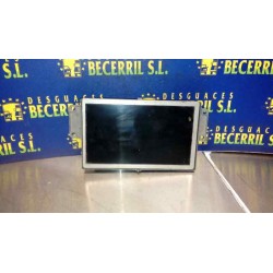 Recambio de pantalla multifuncion para peugeot 407 sw referencia OEM IAM 9655995980  