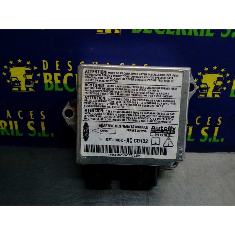 Recambio de centralita airbag para ford mondeo berlina (ge) ambiente referencia OEM IAM 4S7T14B056AC 603951000 Recambio de centralita airbag para ford mondeo berlina (ge) ambiente referencia OEM IAM 4S7T14B056AC 603951000