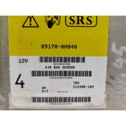 Recambio de centralita airbag para peugeot 107 básico referencia OEM IAM 891700H040 212388109 