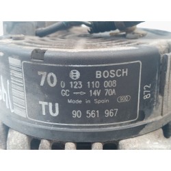Recambio de alternador para opel corsa b top 100 referencia OEM IAM 0123110008 90561967 