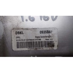 Recambio de centralita motor uce para opel astra g berlina comfort referencia OEM IAM 09355929 DBKL 