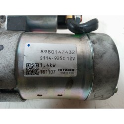 Recambio de motor arranque para opel astra h berlina cosmo referencia OEM IAM 8980147432  