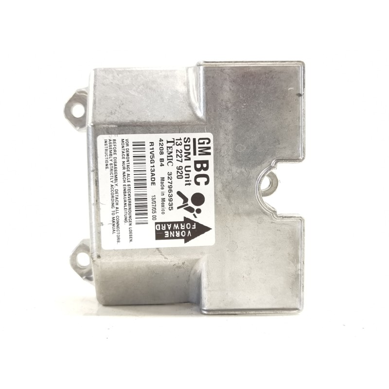 Recambio de centralita airbag para opel astra h berlina enjoy referencia OEM IAM 13227920 327963935 